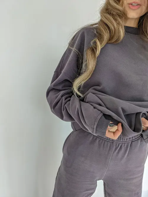 Tassha Yu Homie Baby Sweatshirt TH Black Silver NS 