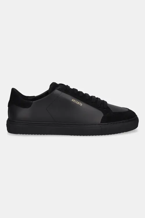 Кожаные кроссовки Axel Arigato Clean 90 Triple Sneaker мужские цвет чёрный F1578002