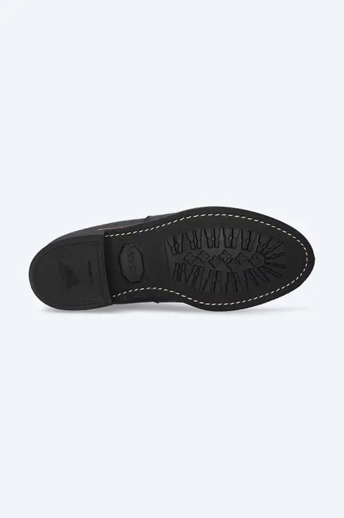 Кожаные полусапоги Red Wing женские цвет чёрный на плоском ходу 3455.6inch-Black