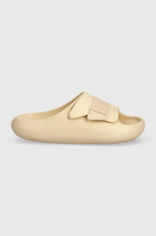 Шлепанцы Crocs Mellow Luxe Recovery Slide цвет бежевый 209413