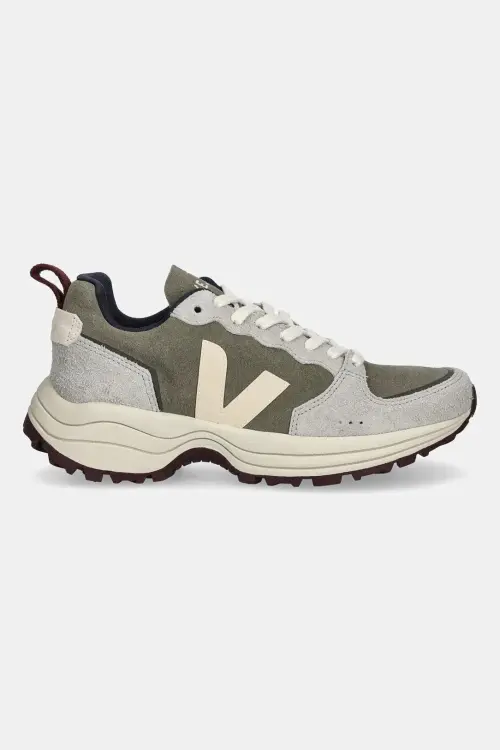 Замшевые кроссовки Veja Venturi II VC цвет зелёный VS0320832A