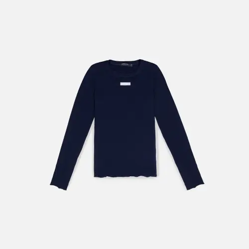 Лонгслив Tassha Yu Minimal Longsleeve Navy 