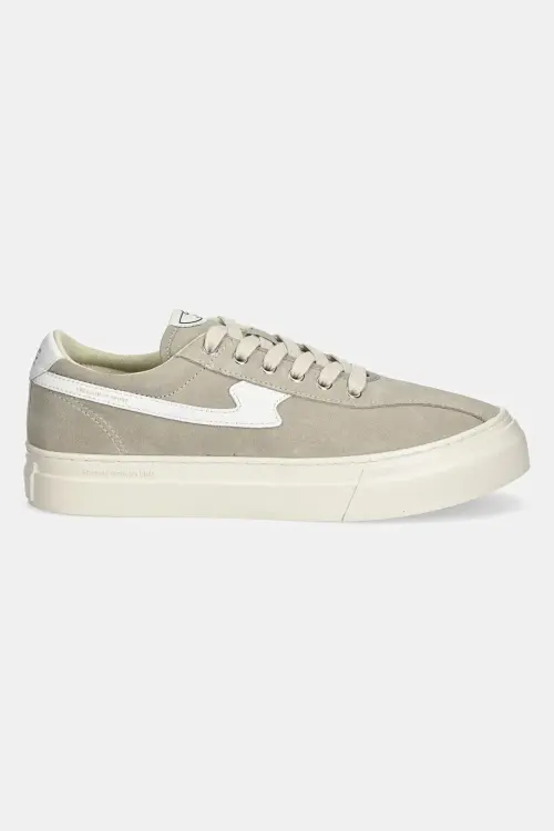 Замшевые кроссовки Stepney Workers Club Dellow S-Strike Cup Suede цвет серый YA25535