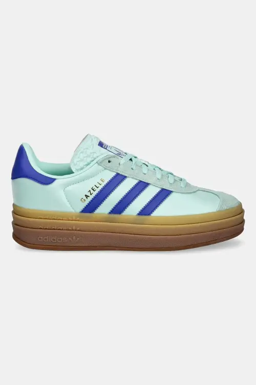 Кроссовки adidas Originals Gazelle Bold W женские цвет бирюзовый JI2702