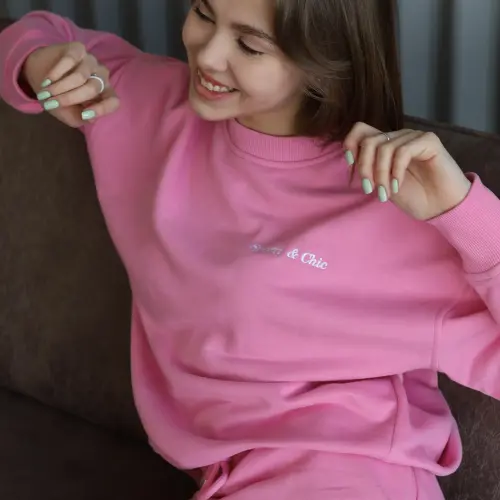 Свитшот Tassha Yu S&C Crew Neck Sweatshirt Barbie 