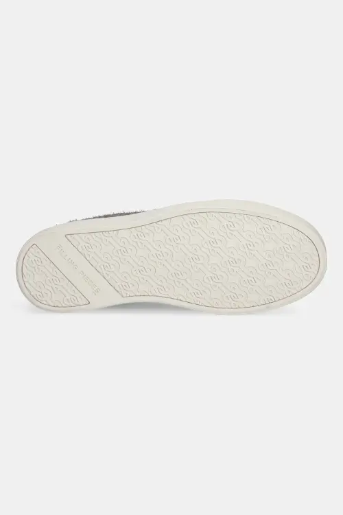 Замшевые кроссовки Filling Pieces Tiebreak Fuzz цвет серый
