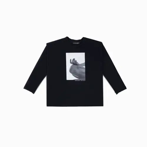 Лонгслив Tassha Yu HDND Longsleeve Black NS 