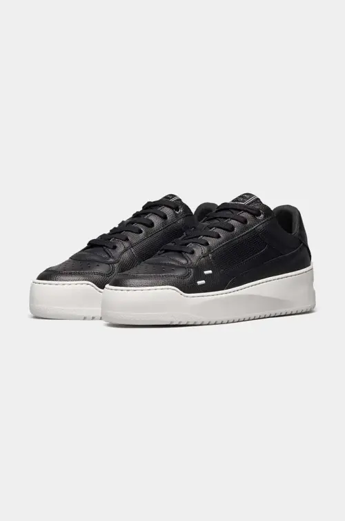 Кожаные кроссовки Filling Pieces Avenue Crumbs цвет чёрный 52127541861