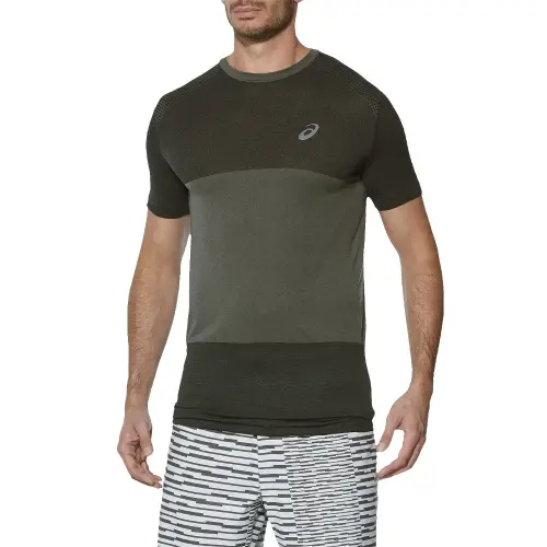 Asics Fuzex Seamless SS M Темно-Szara