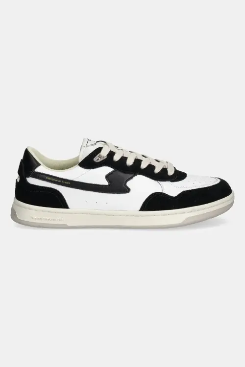 Кроссовки Stepney Workers Club Pro Cup 01 S-Strike Leather Suede мужские цвет чёрный YQ03010