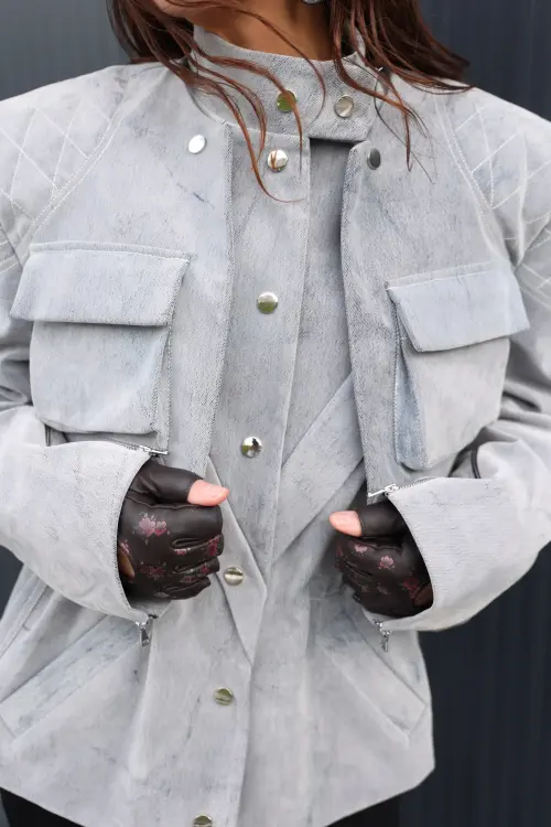 Жакет Tassha Yu Shortcut Jacket Autumn Sky