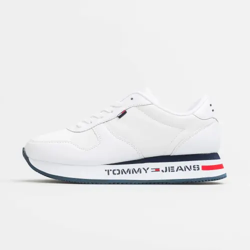 Tommy Hilfiger WMNS Piped Flatform Sneaker RWB