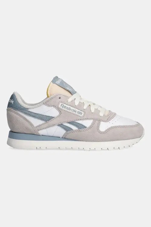 Кроссовки Reebok Classic Leather цвет серый 100201098