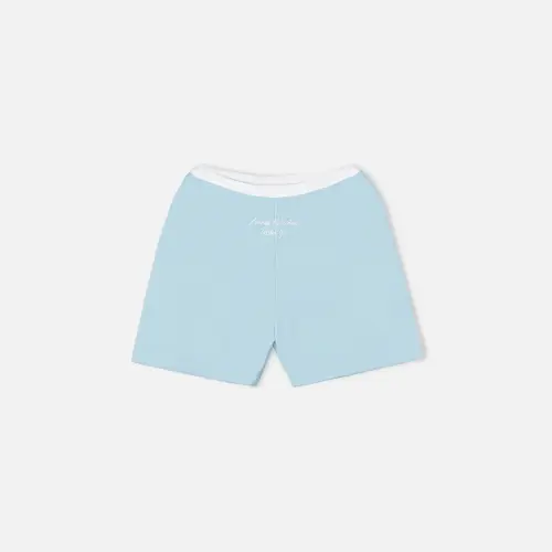 Tassha Yu Lounge Shorts Frosted Blue 