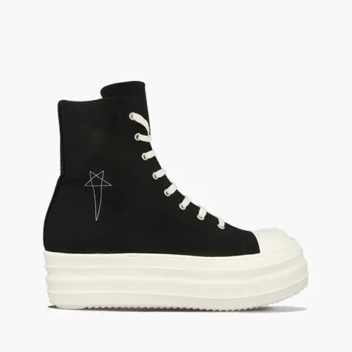 Rick Owens DRKSHDW Double Bumper Sneaks DU20S5803 CTEM4 BLACK