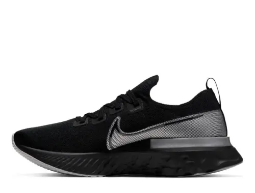 Nike React Infinity Run Flyknit M Черные