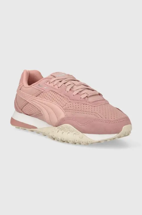 Замшевые кроссовки Puma цвет розовый