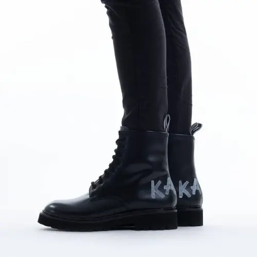 Женские Karl Lagerfeld Troupe Brush Logo Boot Hi KL45450 000