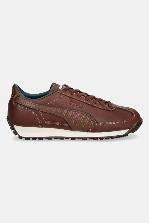 Кожаные кроссовки Puma Easy Rider Palais Artisan мужские цвет коричневый 401022
