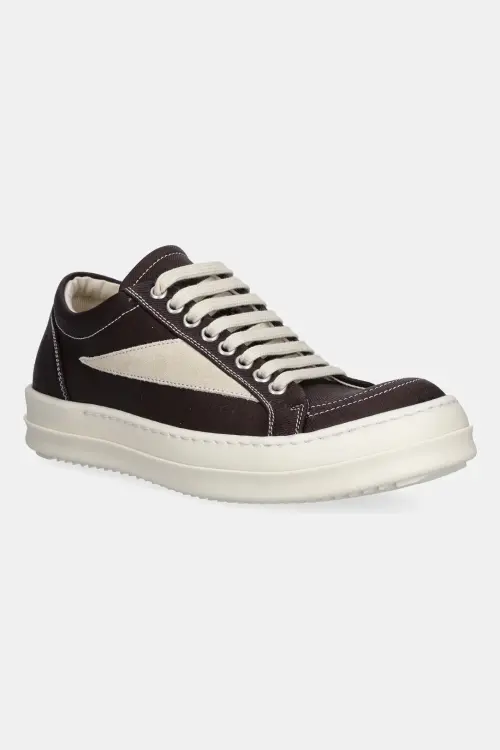 Кроссовки Rick Owens DRKSHDW Vintage Sneaks цвет бордовый DS02E7803.DSWLVS