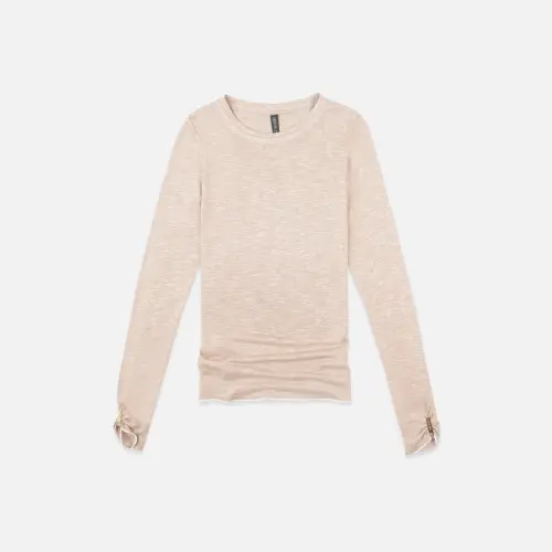 Лонгслив Tassha Yu Metal Logo Sheet Longsleeve Sand 