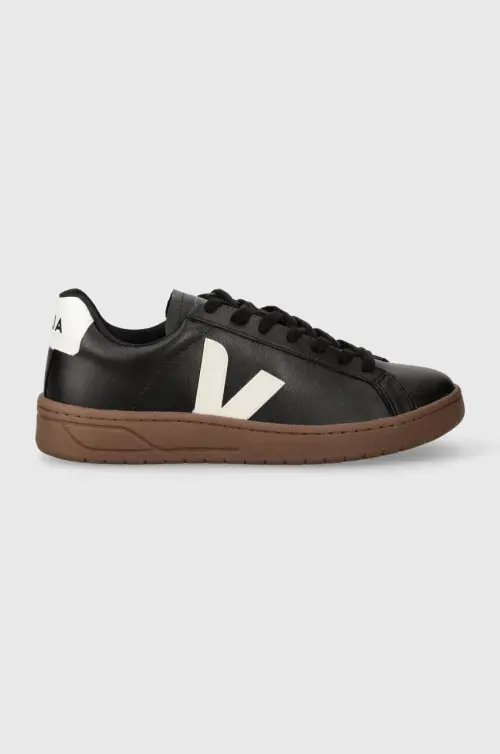 Кожаные кроссовки Veja Urca цвет чёрный UC0703507