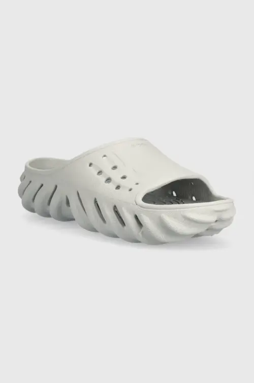 Шлепанцы Crocs Echo Slide цвет серый 208170 208170.1FT-1FT