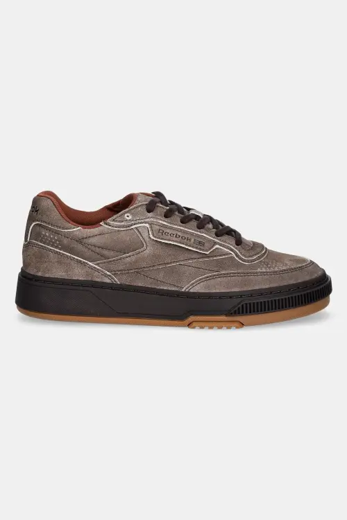 Замшевые кроссовки Reebok LTD Club C LTD цвет коричневый RMIA04DC99LEA00I6020