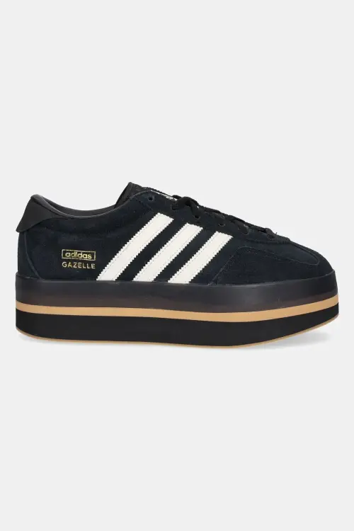 Кроссовки adidas Originals Gazelle Stack цвет чёрный JS0239