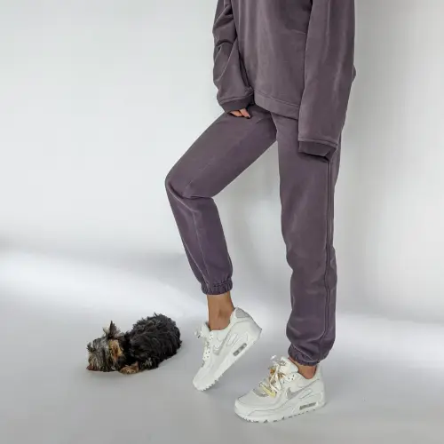 Tassha Yu Essential Joggers W Black Silver 