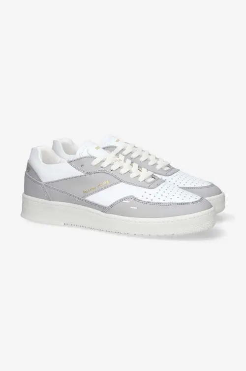 Кожаные кроссовки Filling Pieces Ace Spin цвет серый 70033491878-GREY