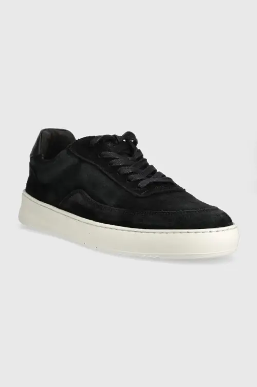 Замшевые кроссовки Filling Pieces цвет чёрный