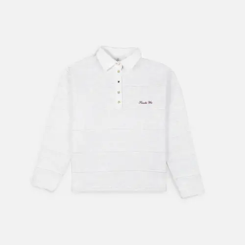 Поло Tassha Yu Polo Cutie Gold White Melange 
