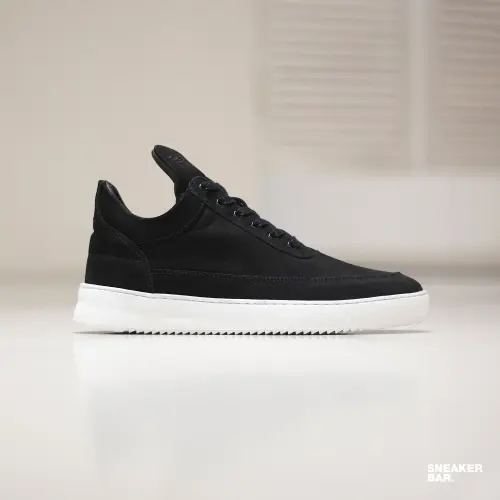 Кроссовки Filling Pieces Low Top Ripple Nubuck Black 