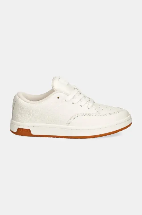 Кожаные кроссовки Kenzo Dome Low Top Sneakers цвет белый FD62SN061L53.02