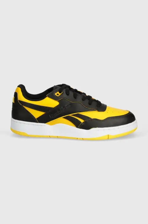Кожаные кроссовки Reebok Classic BB 4000 II цвет жёлтый 100074740