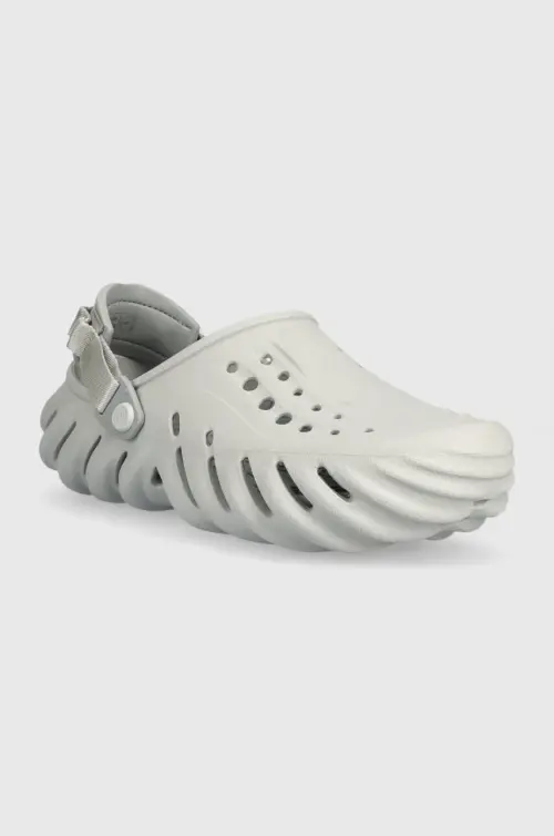 Шлепанцы Crocs Echo Clog цвет серый 207937 207937.1FT-1FT