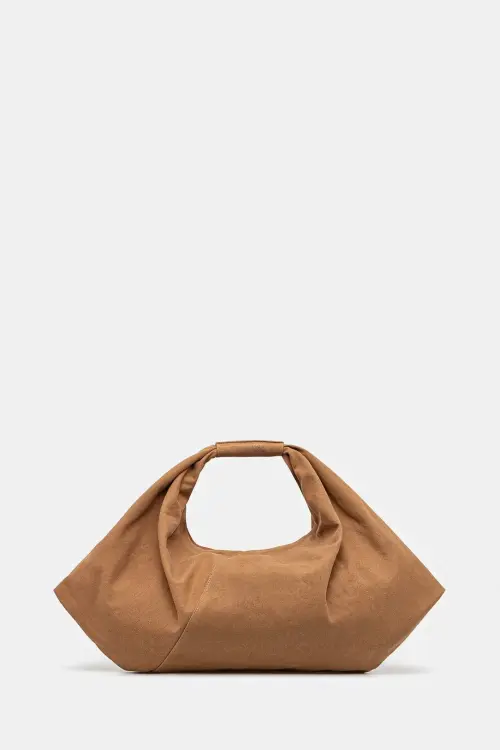 Сумочка MM6 Maison Margiela Japanese Draped цвет коричневый