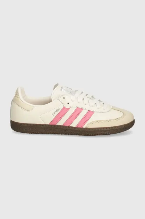 adidas Originals Samba OG кроссовки цвет бежевый IG1962