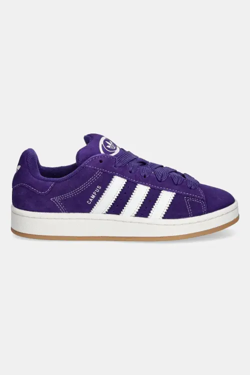Замшевые кроссовки adidas Originals Campus 00s цвет фиолетовый JH7284