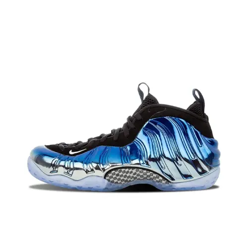 Nike Foamposite One Blue Mirror         