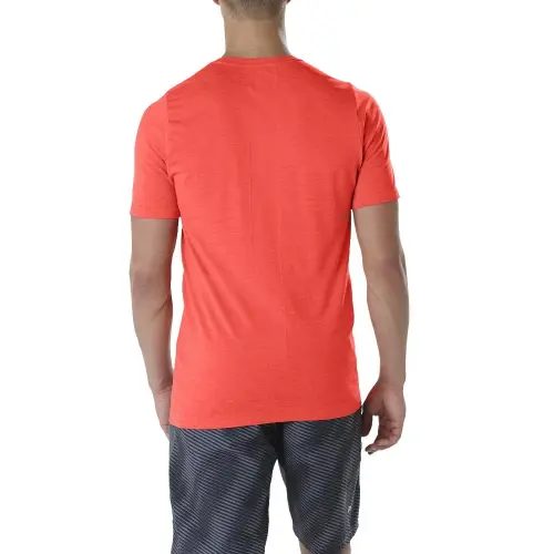 Asics Seamless Short Sleeve Top M Czerwona