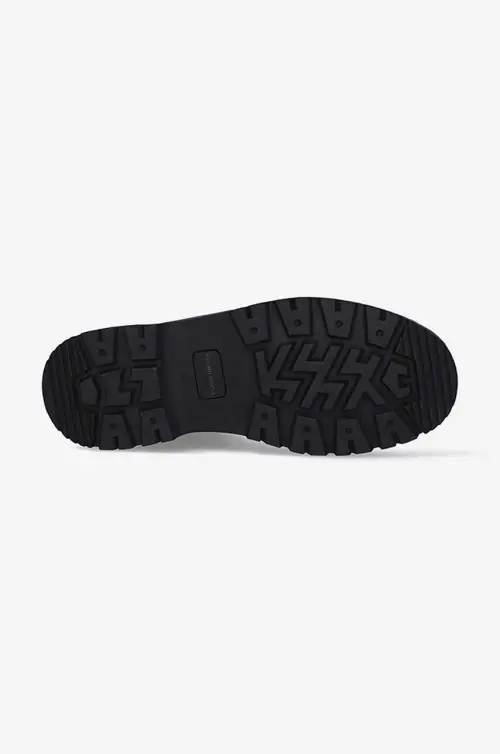 Кожаные полусапоги Filling Pieces цвет чёрный 63322901861-BLACK
