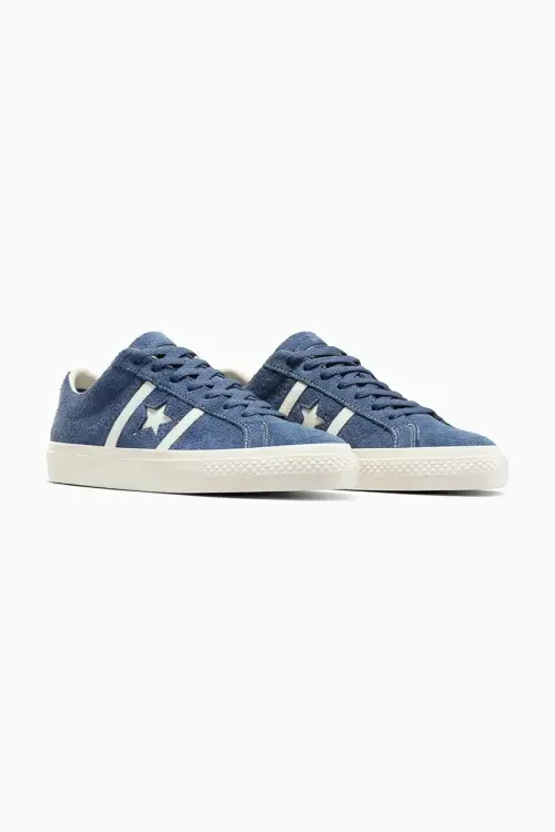 Замшевые кеды Converse One Star Academy Pro цвет синий A10579C