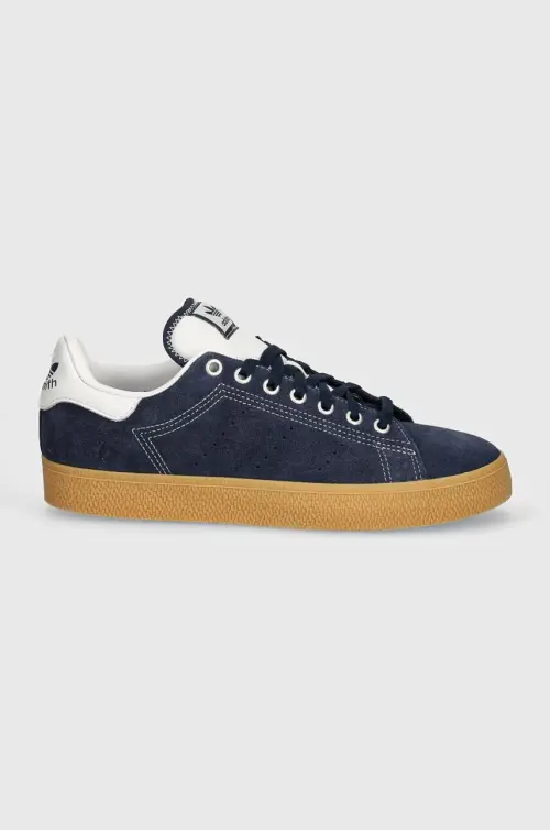 Замшевые кроссовки adidas Originals Stan Smith CS цвет синий IG9395