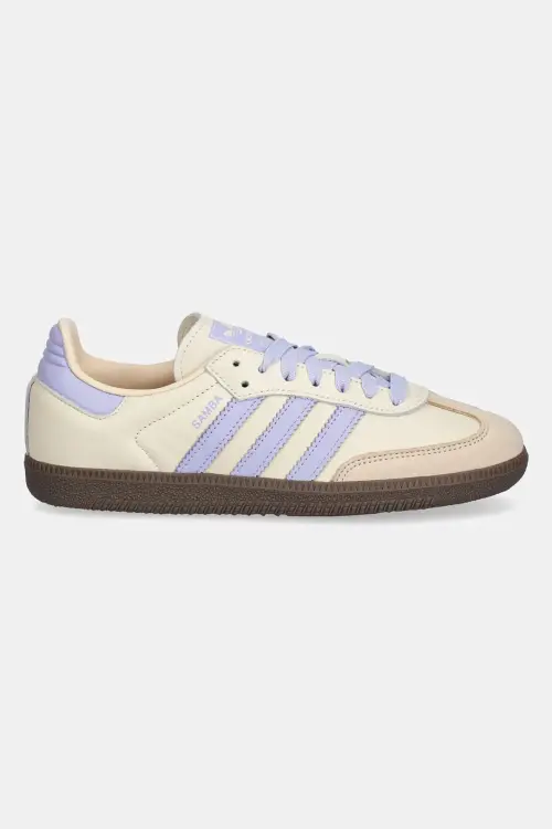 Кроссовки adidas Originals Samba OG W женская цвет бежевый JI2678