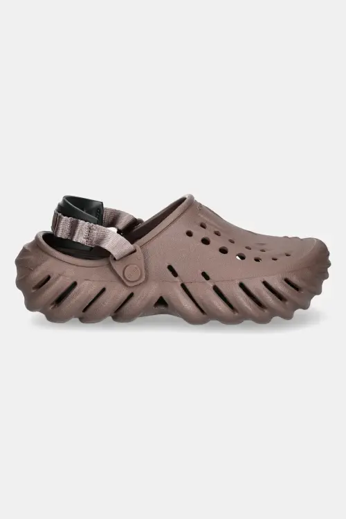 Шлепанцы Crocs X - (Echo) Clog цвет коричневый 207937