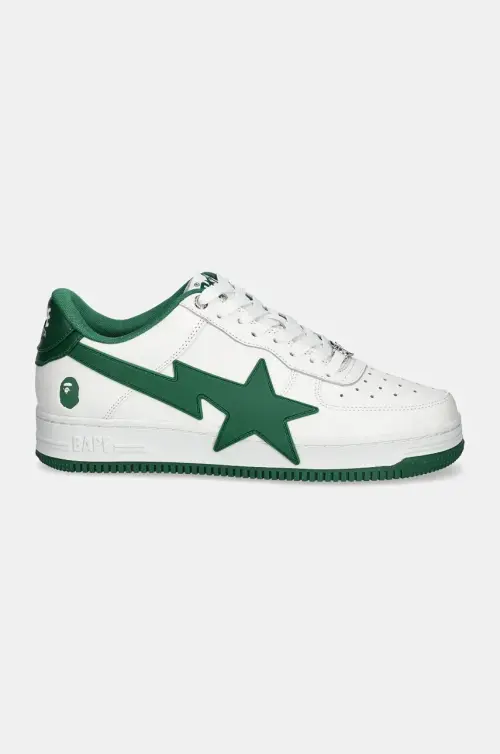 Кроссовки A Bathing Ape BAPE STA OS #2 M2 цвет зелёный 1K20191314