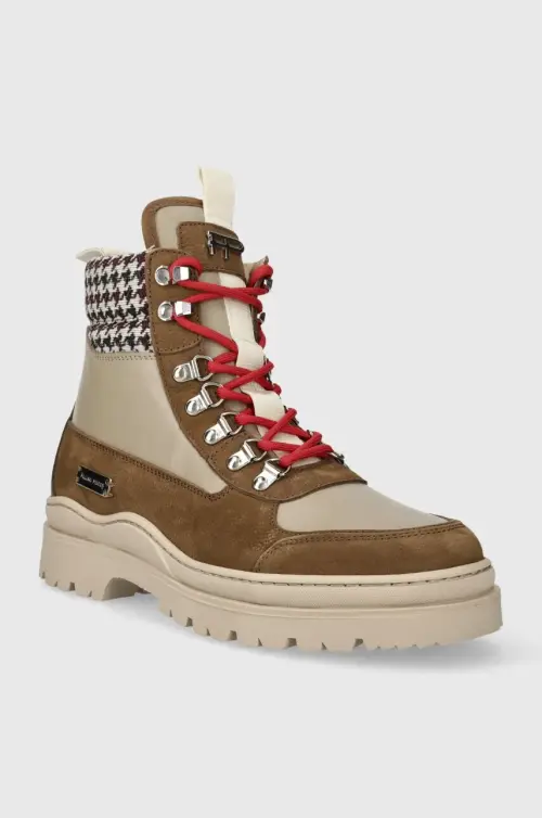 Кожаные ботинки Filling Pieces Mountain Boot Quartz мужские цвет коричневый 63333361933