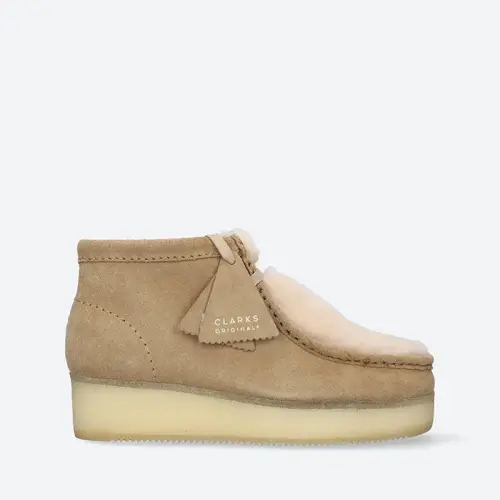 Женские Clarks Originals Wallabee Wedge 26163281